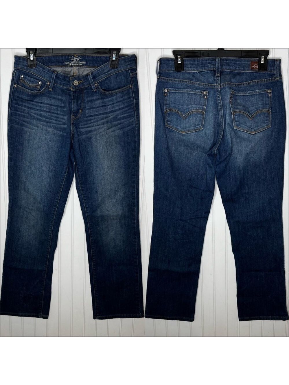 Levi’s Slight Curve Classic Straight Leg Jeans Size 28
